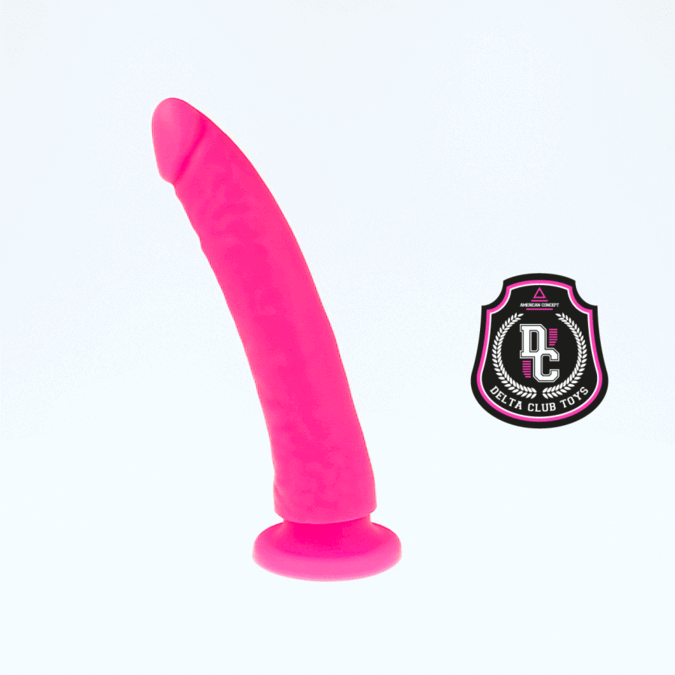 DELTA CLUB - SPIELZEUG GODE MEDIZINISCHES SILIKON ROSA 17 CM -Ø- 3 CM