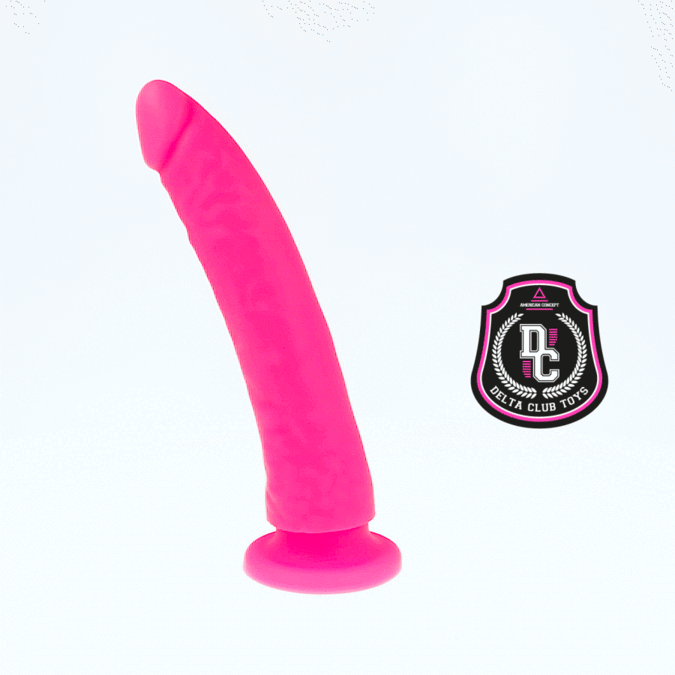 DELTA CLUB - SPIELZEUG GODE MEDIZINISCH ROSA AUS SILIKON 20 CM -Ø- 4 CM