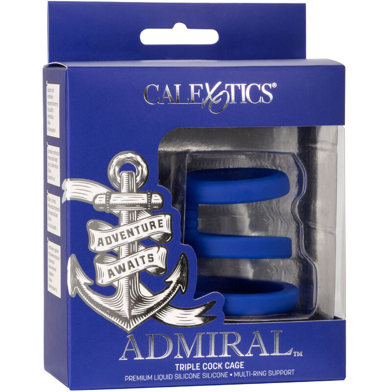 CALEXOTICS - ADMIRAL CAGE - GUT DREIFACH BLAU