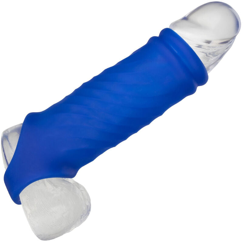 CALEXOTICS - ADMIRAL PENIS TOPPER WELLE FLÜSSIGSILIKON BLAU