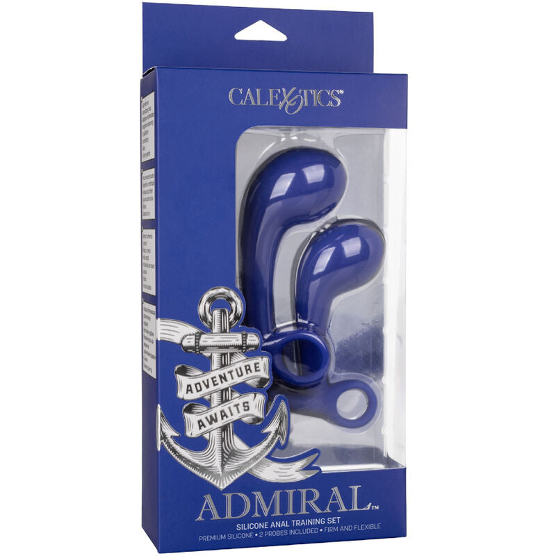 CALEXOTICS - ADMIRAL SET 2 ANALPLUGS BLAU