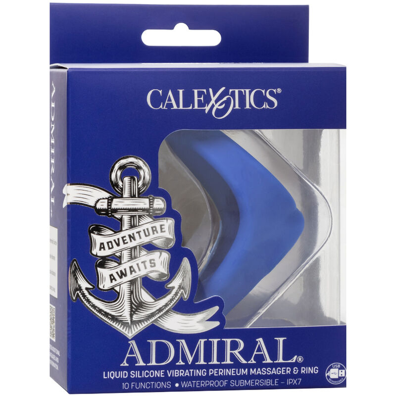 CALEXOTICS - ADMIRAL PERINEUM MASSEUR BLAU