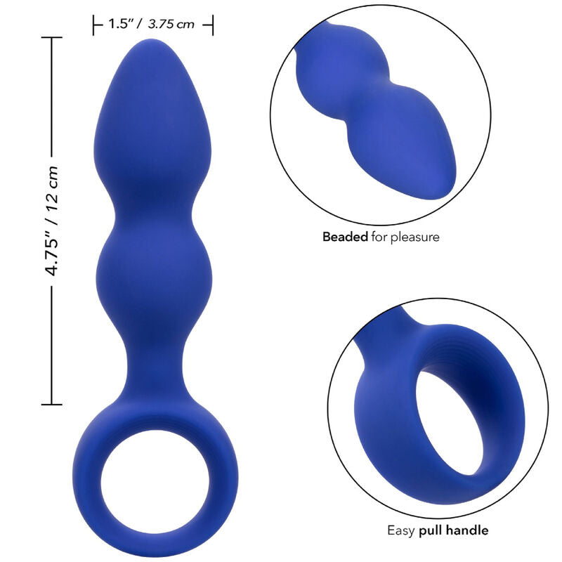 CALEXOTICS - ADMIRAL PLUG ANAL AVANCIERT BLAU