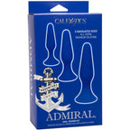 CALEXOTICS - ADMIRAL KIT 3 ANALPLUGS BLAU