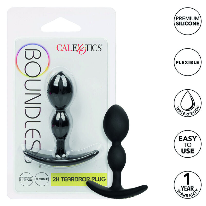 CALEXOTICS - BOUNDLESS BLADE DROP ANALPLUG 2X