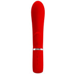 PRETTY LOVE - VIBRATEUR MULTIFONCTION G-SPOT THOMAS ROUGE