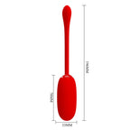 PRETTY LOVE – WASSERDICHTES, WIEDERAUFLADBARES VIBRATIONSEI JULIUS ROT