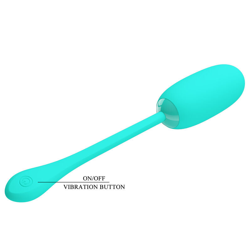 PRETTY LOVE - JULIUS WASSERDICHTER, WIEDERAUFLADBARER VIBRATOR AQUA GRÜN
