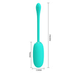 PRETTY LOVE - JULIUS WASSERDICHTER, WIEDERAUFLADBARER VIBRATOR AQUA GRÜN