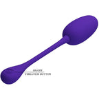 PRETTY LOVE - WIEDERAUFLADBARES VIBRIERENDES EI KNUCKER VIOLETT