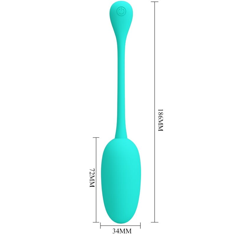PRETTY LOVE - WIEDERAUFLADBARES VIBRATIONSEI KNUCKER WASSERGRÜN