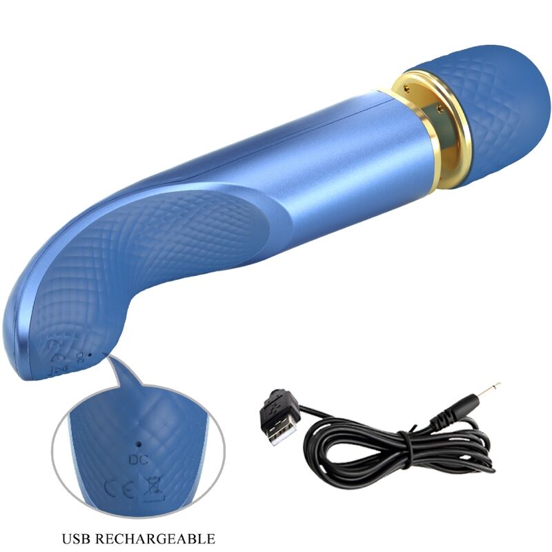 PRETTY LOVE - MASSAGEGERÄT 7 VIBRATIONSMODI BLAU