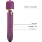 PRETTY LOVE - MASSAGEGERÄT 7 VIBRATIONSMODI VIOLETT
