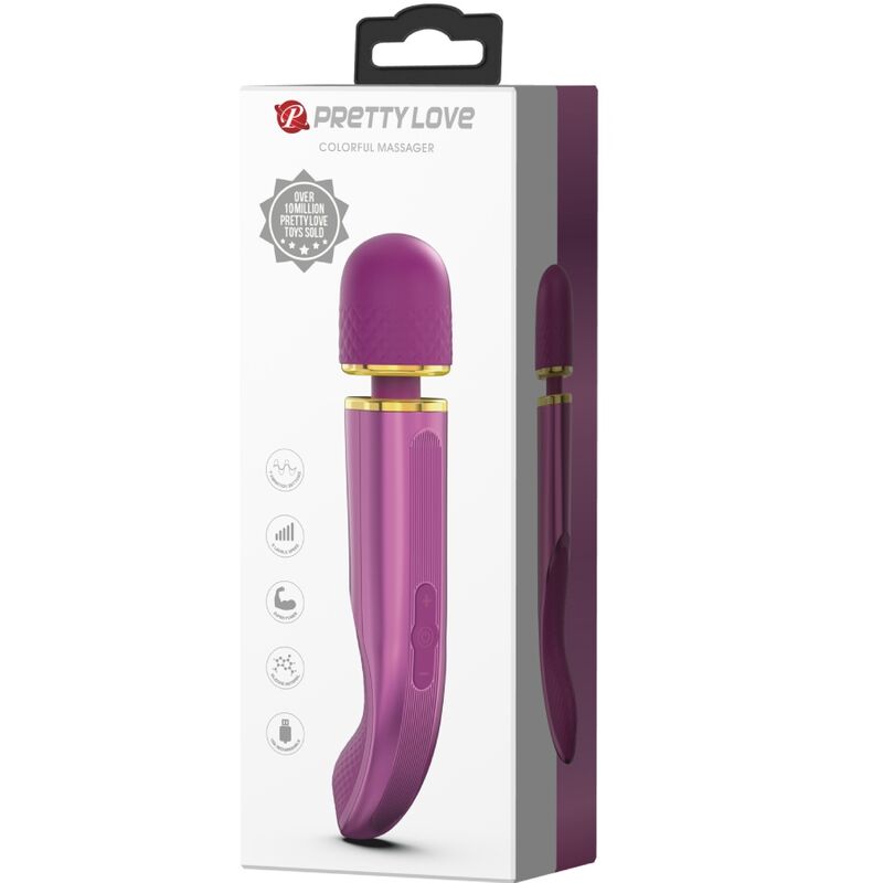 PRETTY LOVE - MASSAGEGERÄT 7 VIBRATIONSMODI VIOLETT