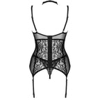 LIVCO CORSETTI FASHION - KOLLEKTION GIELLANDRA FÜR DIE SINNE KORSETT + SLIP SCHWARZ