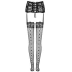 LIVCO CORSETTI FASHION - STRUMPFHALTER + SCHWARZE STRÜMPFE