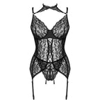 LIVCO CORSETTI FASHION - KOLLEKTION GIELLANDRA FÜR DIE SINNE KORSETT + SLIP SCHWARZ
