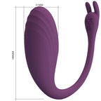 PRETTY LOVE - FERNBEDIENUNG CATALINA VIBRATOR APP VIOLETT
