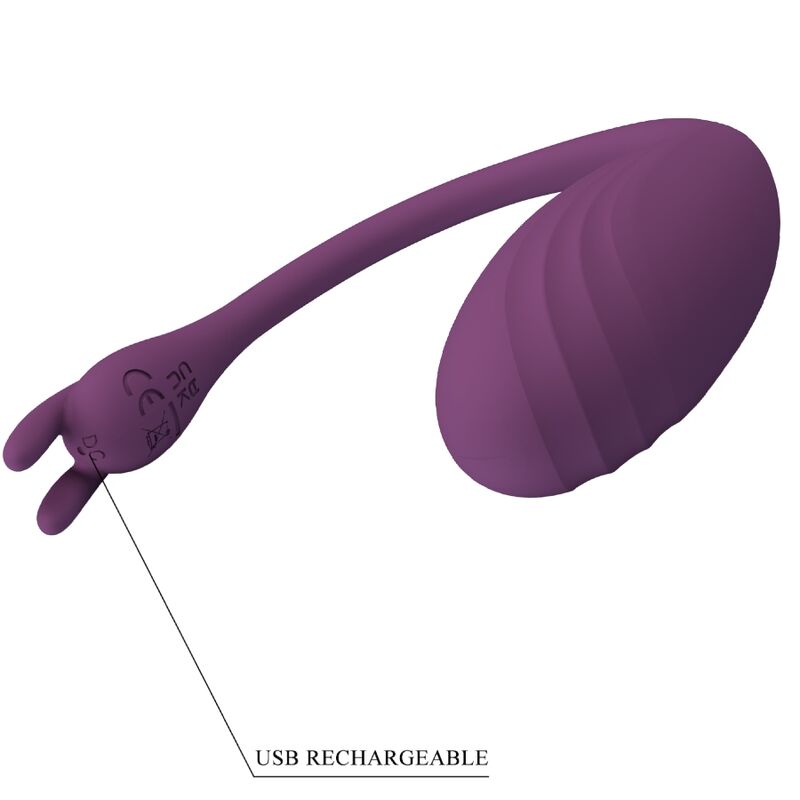 PRETTY LOVE - FERNBEDIENUNG CATALINA VIBRATOR APP VIOLETT