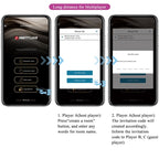 PRETTY LOVE - FERNBEDIENUNG CATALINA VIBRATOR APP VIOLETT