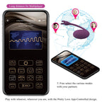 PRETTY LOVE - FERNBEDIENUNG CATALINA VIBRATOR APP VIOLETT