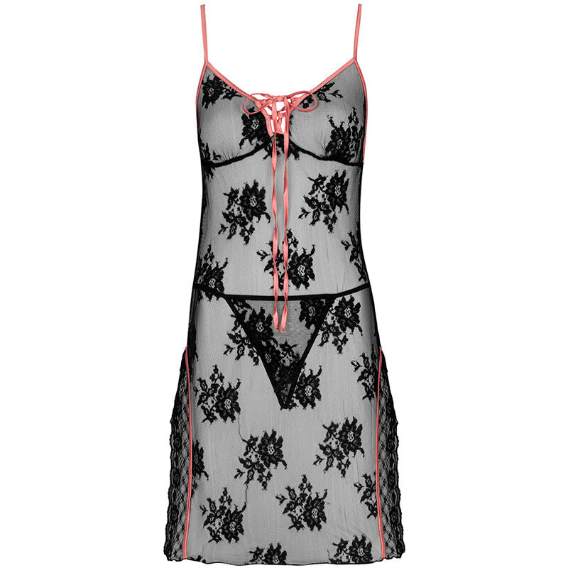 LIVCO CORSETTI FASHION - KARONIN LC 90628 HEMD + HÖSCHEN SCHWARZ