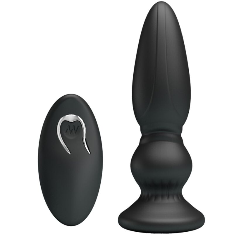 MR PLAY - LEISTUNGSSTARKER ANALPLUG MIT FERNBEDIENUNG SCHWARZ