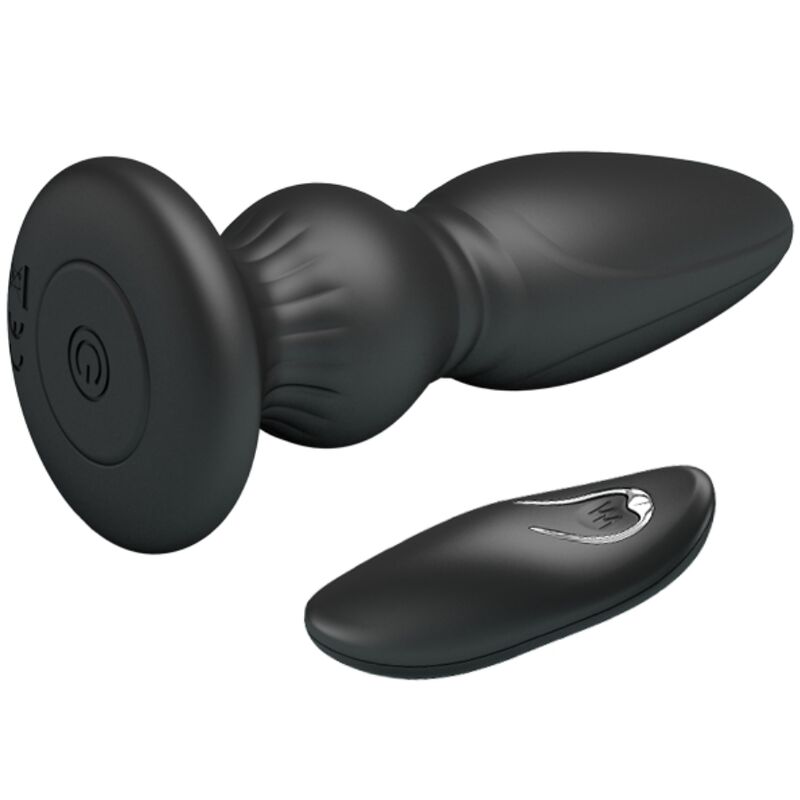 MR PLAY - LEISTUNGSSTARKER ANALPLUG MIT FERNBEDIENUNG SCHWARZ