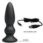 MR PLAY - LEISTUNGSSTARKER ANALPLUG MIT FERNBEDIENUNG SCHWARZ