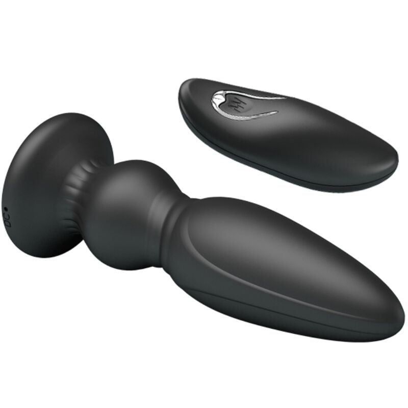 MR PLAY - LEISTUNGSSTARKER ANALPLUG MIT FERNBEDIENUNG SCHWARZ