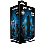 MR PLAY - LEISTUNGSSTARKER ANALPLUG MIT FERNBEDIENUNG SCHWARZ