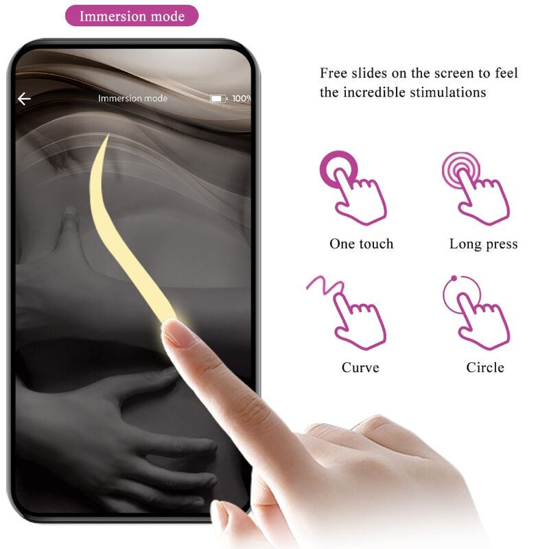 PRETTY LOVE - ELVIRA KEGELKUGELN APP-FERNBEDIENUNG VIOLETT