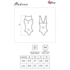 LIVCO CORSETTI FASHION - BODY MUDIENIN LC 90654 SCHWARZ