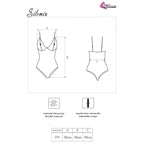 LIVCO CORSETTI FASHION - BODY + MANTEL SILOMIN LC 1401 SCHWARZ EINHEITSGRÖSSE
