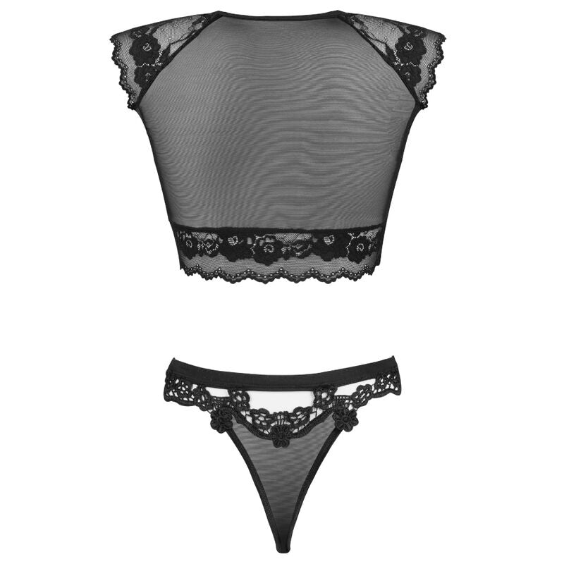 LIVCO CORSETTI FASHION - TIMOSAN LC 90631 BH + SLIP SCHWARZ