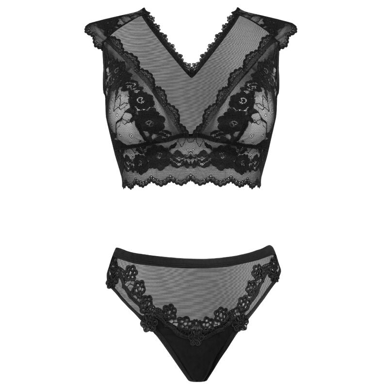 LIVCO CORSETTI FASHION - TIMOSAN LC 90631 BH + SLIP SCHWARZ
