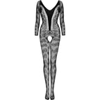 LIVCO CORSETTI FASHION - CORDILL LC 17358 BODYSTOCKING CROTCHLESS SCHWARZ EINHEITSGRÖSSE