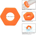 CALEXOTICS – ALPHA RING PROLONG SEXAGON ORANGE