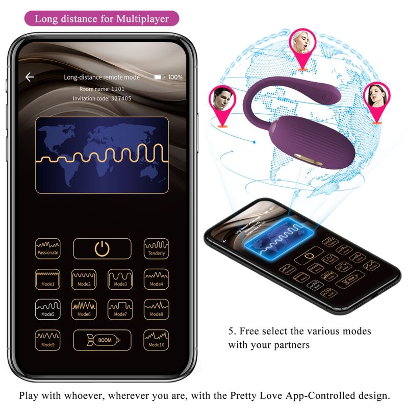 PRETTY LOVE - DOREEN WIEDERAUFLADBARES VIBRATIONSEI VIOLETT