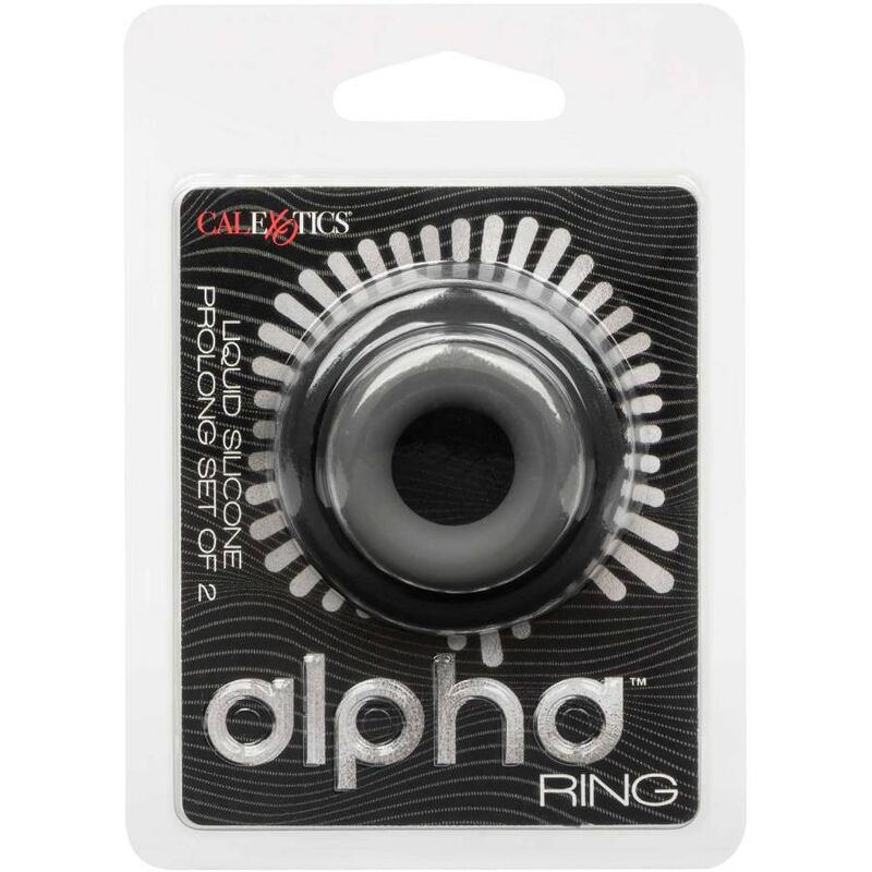 CALEXOTICS - ALPHA PROLONG 2ER-SET GRAUER RING