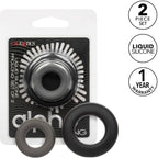 CALEXOTICS - ALPHA PROLONG 2ER-SET GRAUER RING