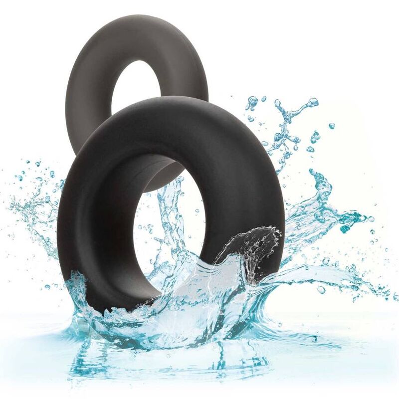 CALEXOTICS - ALPHA PROLONG 2ER-SET GRAUER RING