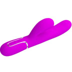PRETTY LOVE - VIBRATEUR POINT G MULTIFONCTION 3 EN 1 PERLITA VIOLET