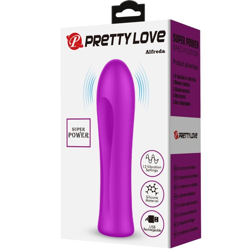 PRETTY LOVE - ALFREDA SUPERSTARKER VIBRATOR LILA