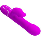 PRETTY LOVE - KANINCHEN-VIBRATOR MIT VIOLETTEN PERLEN