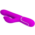 PRETTY LOVE - KANINCHEN-VIBRATOR MIT VIOLETTEN PERLEN