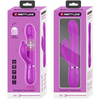 PRETTY LOVE - KANINCHEN-VIBRATOR MIT VIOLETTEN PERLEN