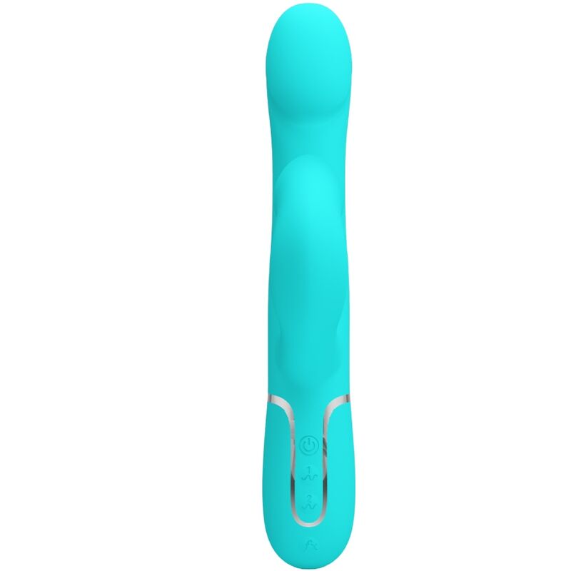 PRETTY LOVE - VIBRATORPERLEN HASE GRÜN AQUA