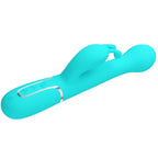 PRETTY LOVE - VIBRATOR DEJON RABBIT 3 IN 1 MULTIFUNKTIONAL WASSERGRÜN