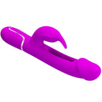 PRETTY LOVE - DEJON RABBIT 3-IN-1 MULTIFUNKTIONSVIBRATOR FUCHSIA